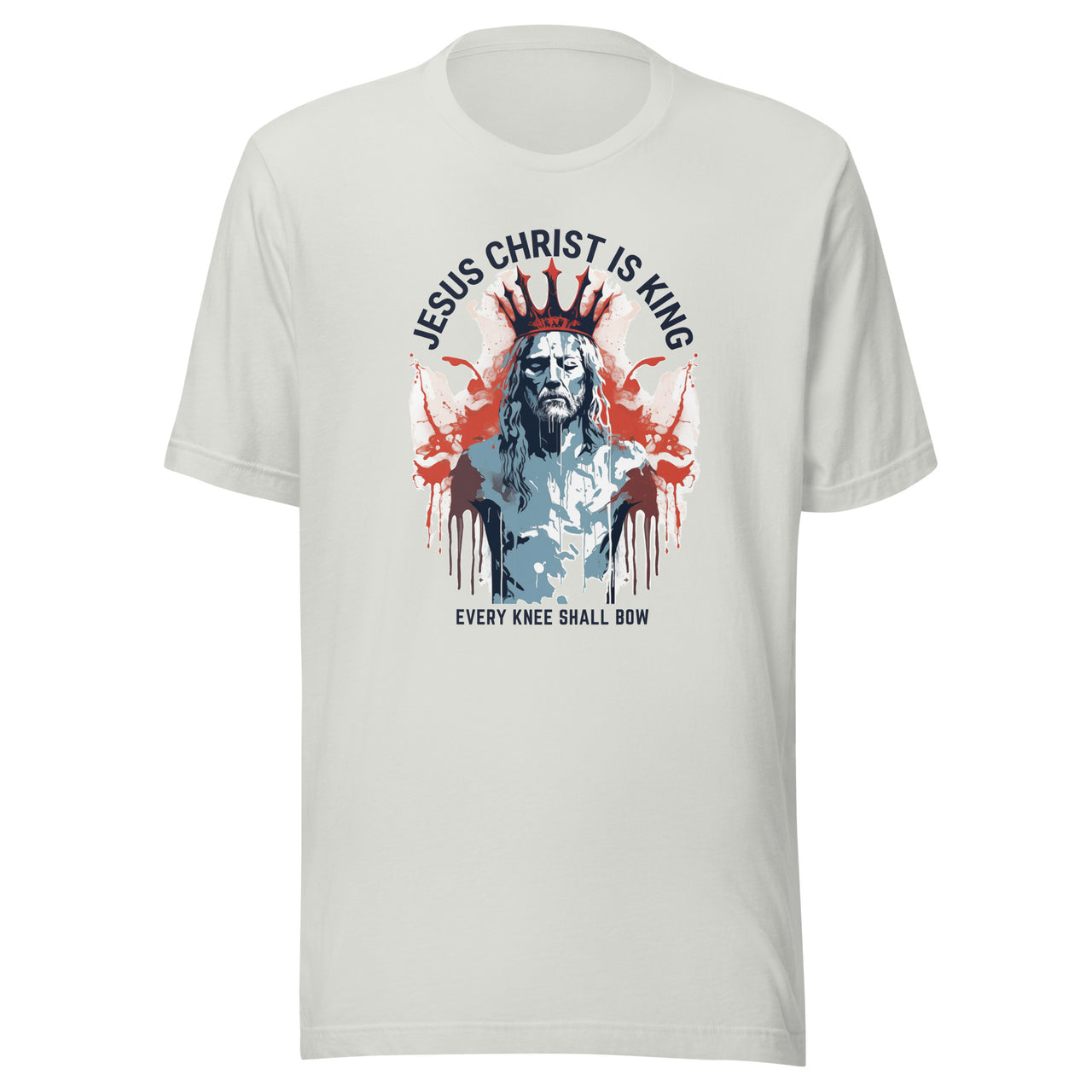 "Every Knee Shall Bow" Unisex Staple T-Shirt 6