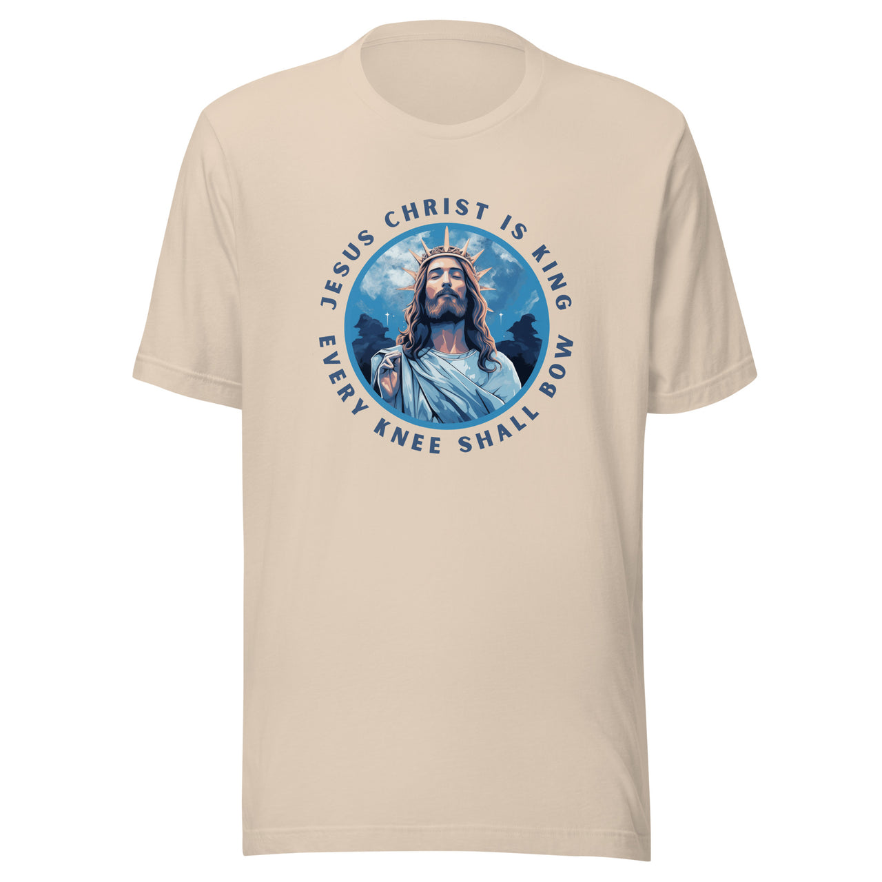 "Every Knee Shall Bow" Unisex Staple T-Shirt 1