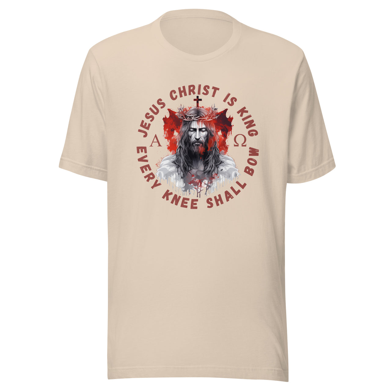 "Every Knee Shall Bow" Unisex Staple T-Shirt 2