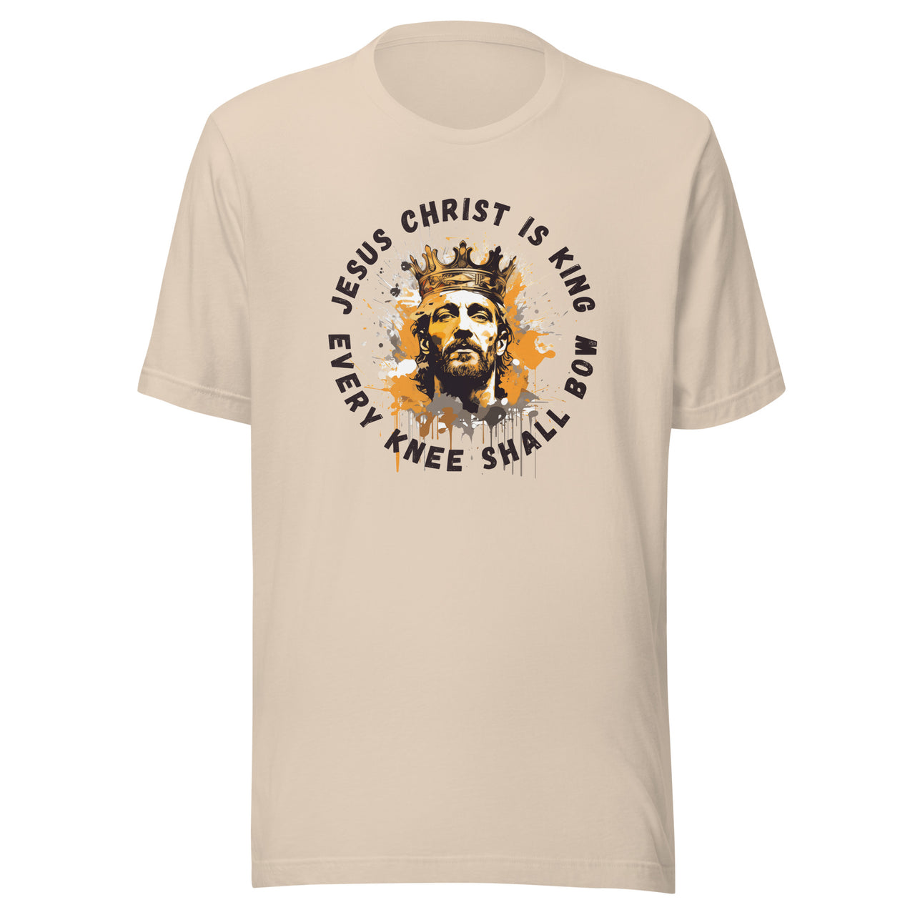 "Every Knee Shall Bow" Unisex Staple T-Shirt 4
