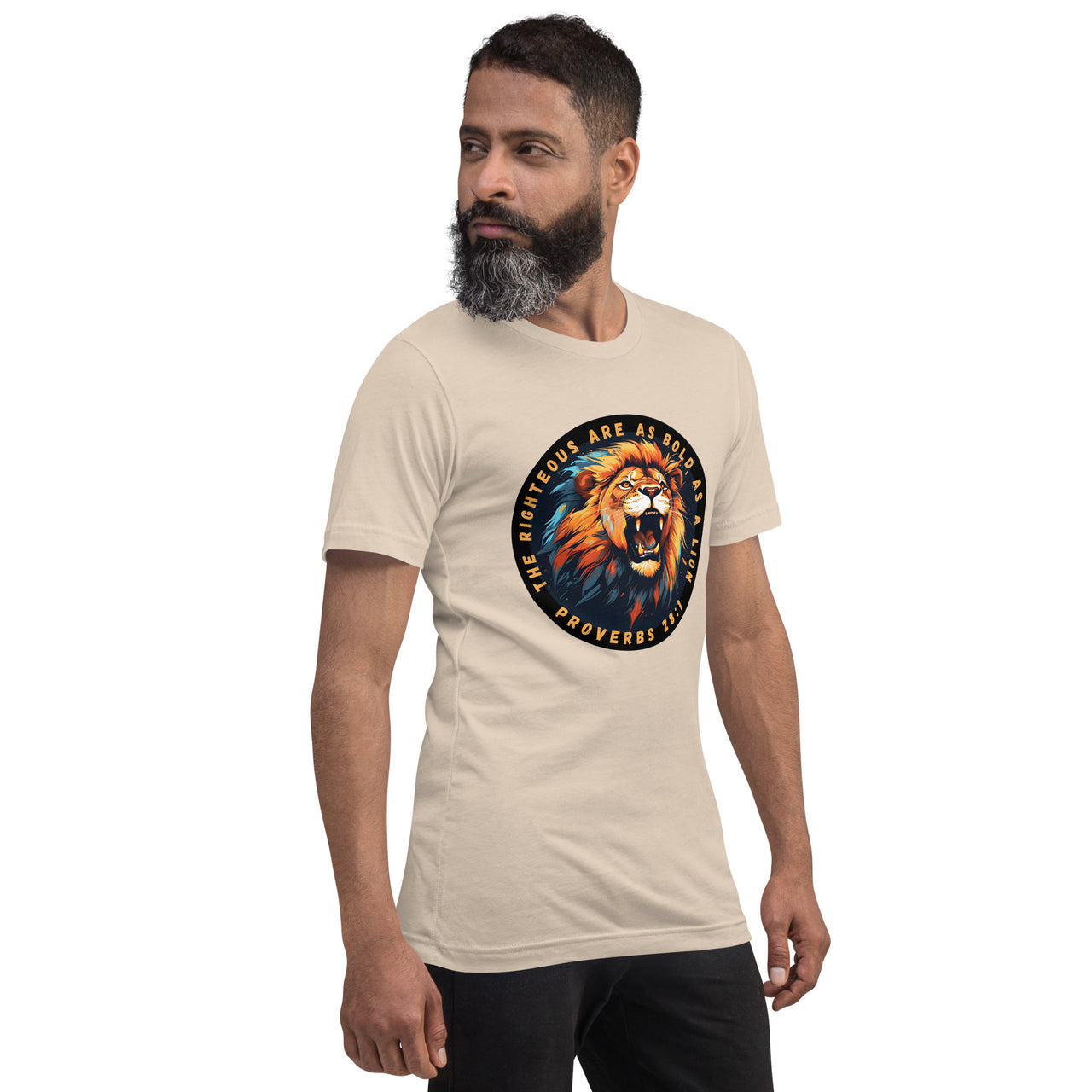 “Bold as a Lion” Unisex Staple T-Shirt 1