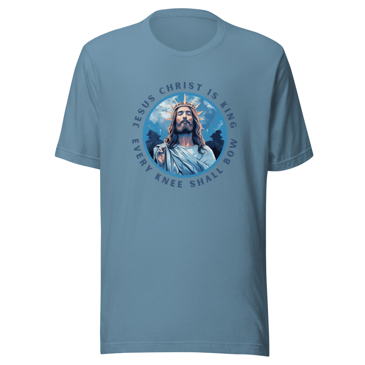 "Every Knee Shall Bow" Unisex Staple T-Shirt 1