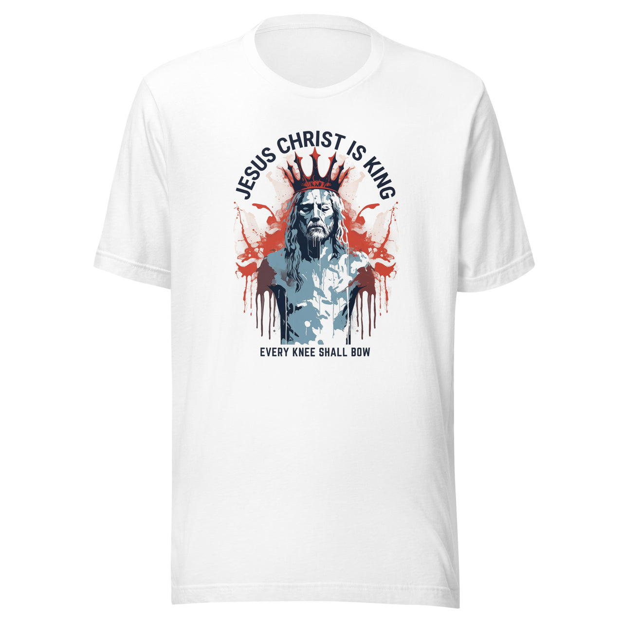 "Every Knee Shall Bow" Unisex Staple T-Shirt 6