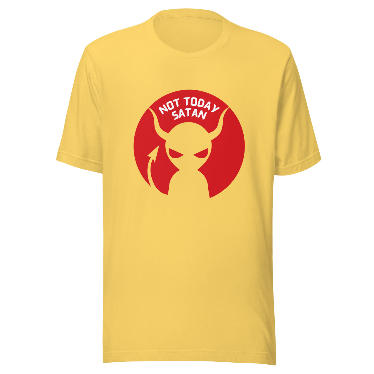 "Not Today Satan" Unisex Staple T-Shirt 8