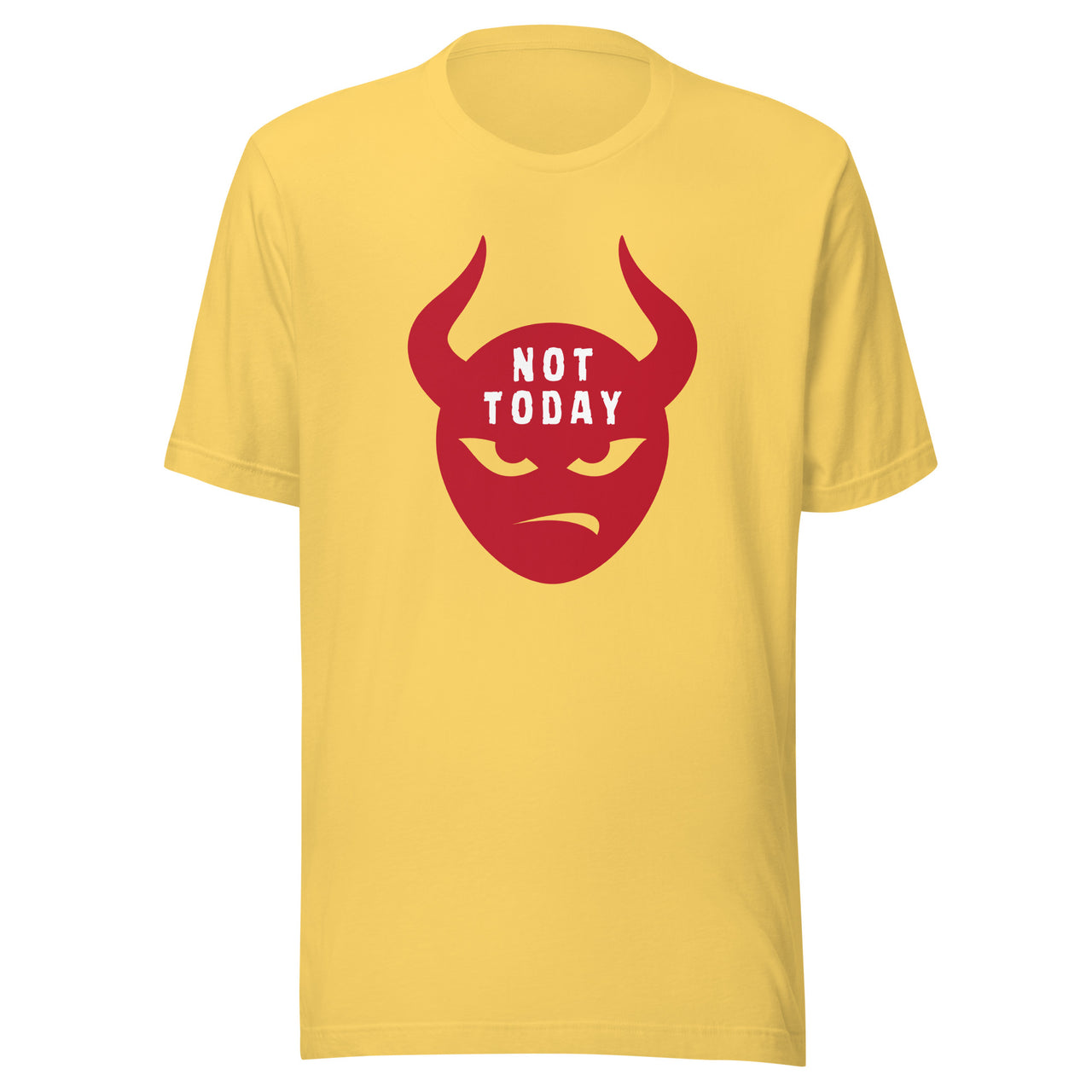 "Not Today Satan" Unisex Staple T-Shirt 9