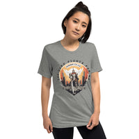 Thumbnail for “The Lord Fights for Me” Unisex Tri-Blend T-Shirt 5