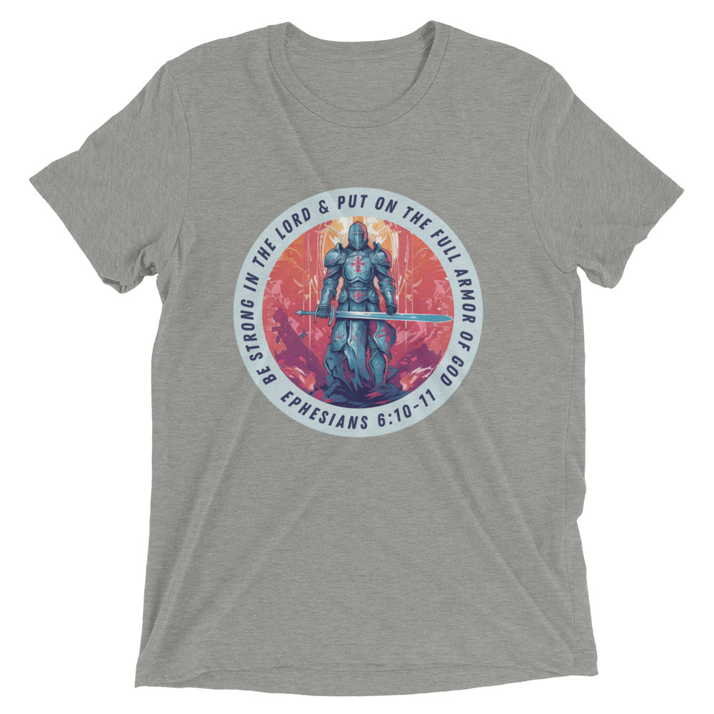 “Full Armor of God” Unisex Tri-Blend T-Shirt 2