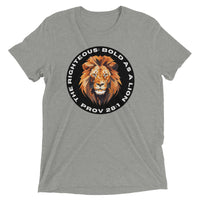 Thumbnail for “Bold as a Lion” Unisex Tri-Blend T-Shirt 2