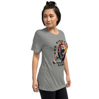 Thumbnail for “Bold as a Lion” Unisex Tri-Blend T-Shirt 5