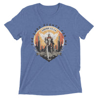 Thumbnail for “The Lord Fights for Me” Unisex Tri-Blend T-Shirt 5