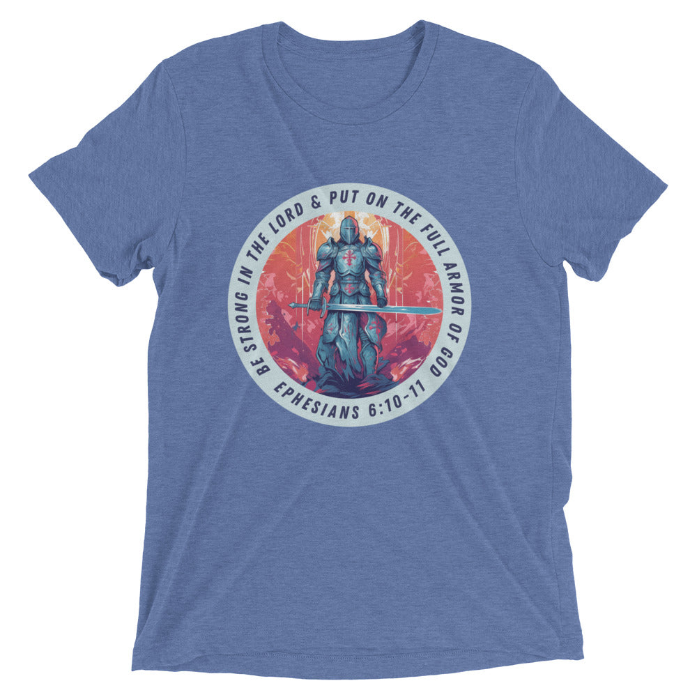 “Full Armor of God” Unisex Tri-Blend T-Shirt 2