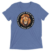 Thumbnail for “Bold as a Lion” Unisex Tri-Blend T-Shirt 2