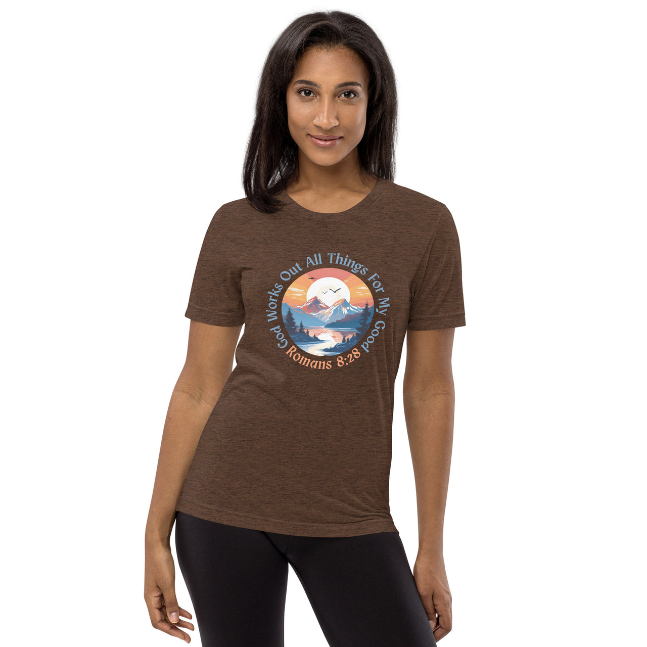 "All Things for my Good" Unisex Tri-Blend T-Shirt 15