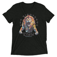 Thumbnail for “Bold as a Lion” Unisex Tri-Blend T-Shirt 5
