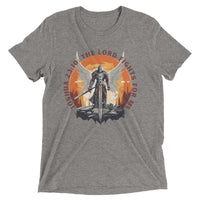 Thumbnail for “The Lord Fights for Me” Unisex Tri-Blend T-Shirt 2