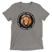 Thumbnail for “Bold as a Lion” Unisex Tri-Blend T-Shirt 2