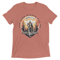 Thumbnail for “The Lord Fights for Me” Unisex Tri-Blend T-Shirt 5