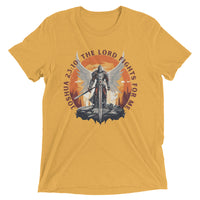Thumbnail for “The Lord Fights for Me” Unisex Tri-Blend T-Shirt 2