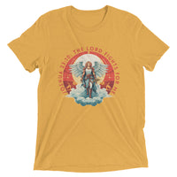 Thumbnail for “The Lord Fights for Me” Unisex Tri-Blend T-Shirt 3