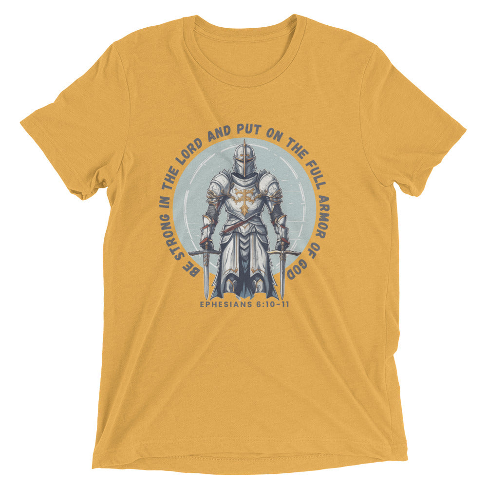 “Full Armor of God” Unisex Tri-Blend T-Shirt 3
