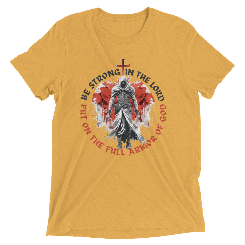 “Full Armor of God” Unisex Tri-Blend T-Shirt 1