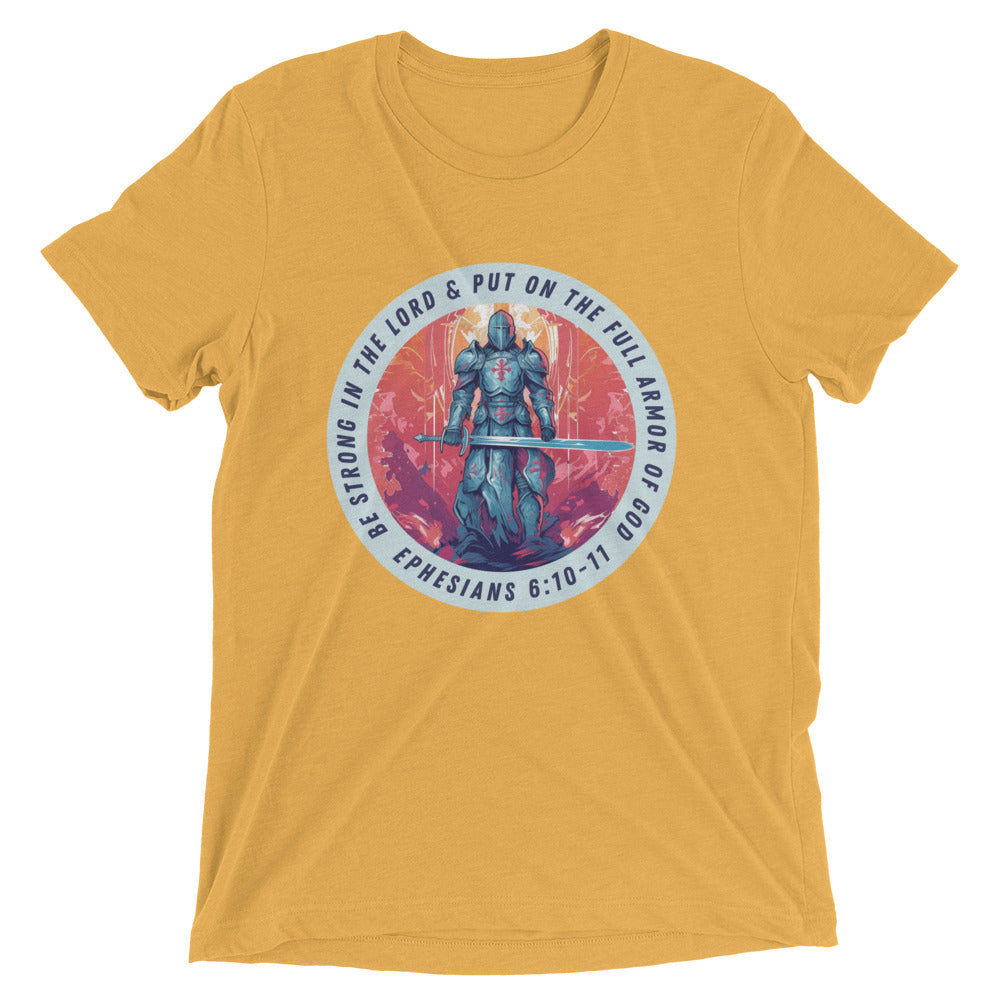 “Full Armor of God” Unisex Tri-Blend T-Shirt 2