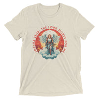 Thumbnail for “The Lord Fights for Me” Unisex Tri-Blend T-Shirt 3