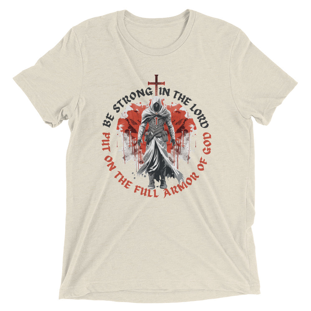 “Full Armor of God” Unisex Tri-Blend T-Shirt 1