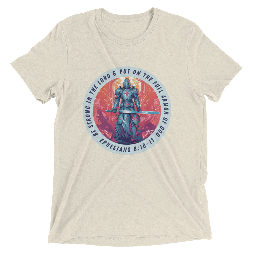 “Full Armor of God” Unisex Tri-Blend T-Shirt 2