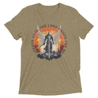 Thumbnail for “The Lord Fights for Me” Unisex Tri-Blend T-Shirt 2