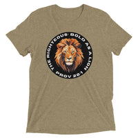 Thumbnail for “Bold as a Lion” Unisex Tri-Blend T-Shirt 2
