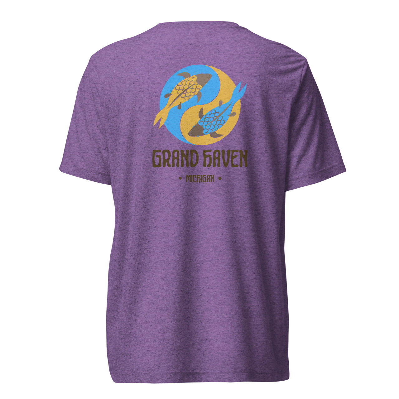"Grand Haven Yin & Yang" Unisex Tri-blend T-shirt