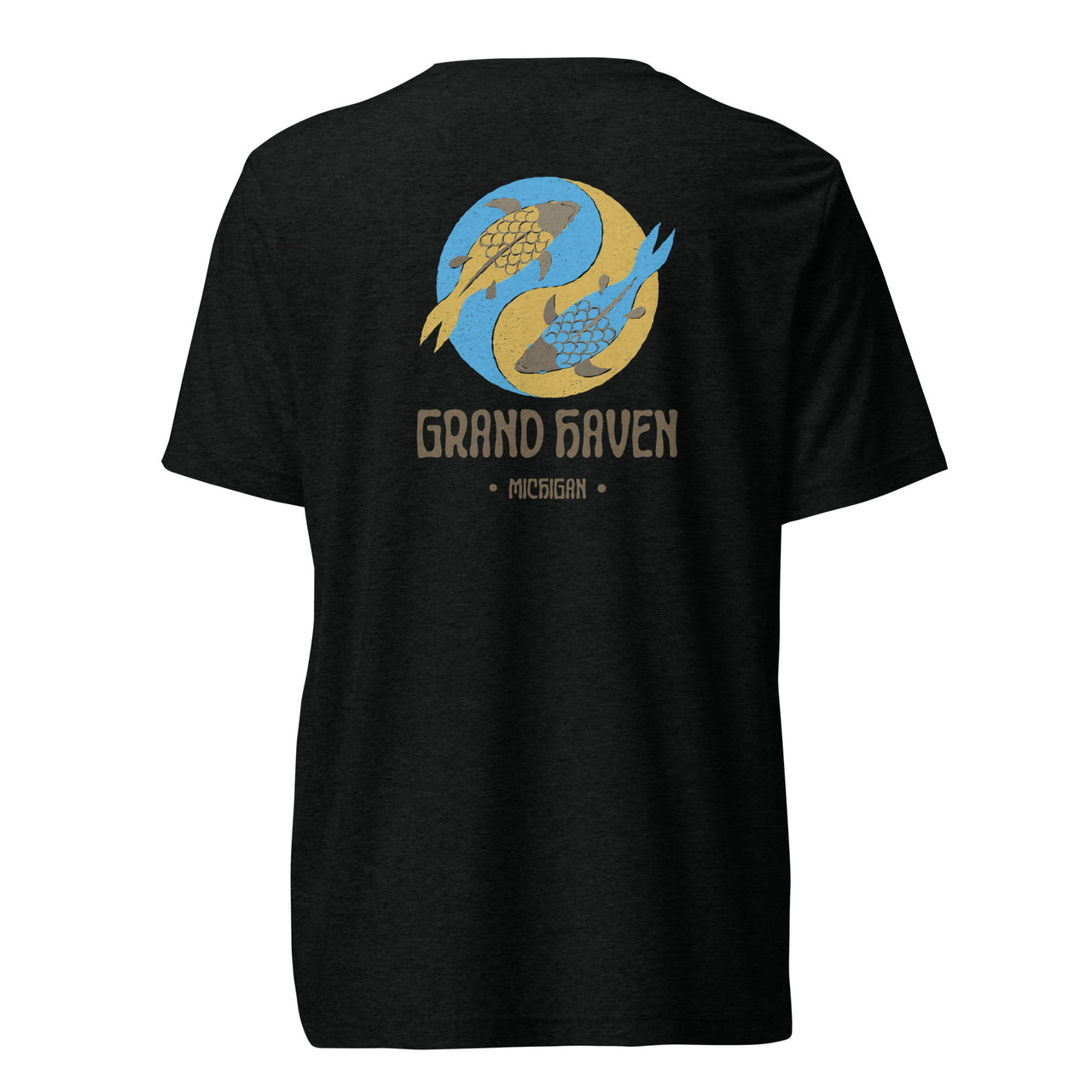 "Grand Haven Yin & Yang" Unisex Tri-blend T-shirt