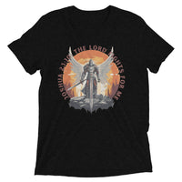 Thumbnail for “The Lord Fights for Me” Unisex Tri-Blend T-Shirt 2