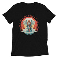 Thumbnail for “The Lord Fights for Me” Unisex Tri-Blend T-Shirt 3
