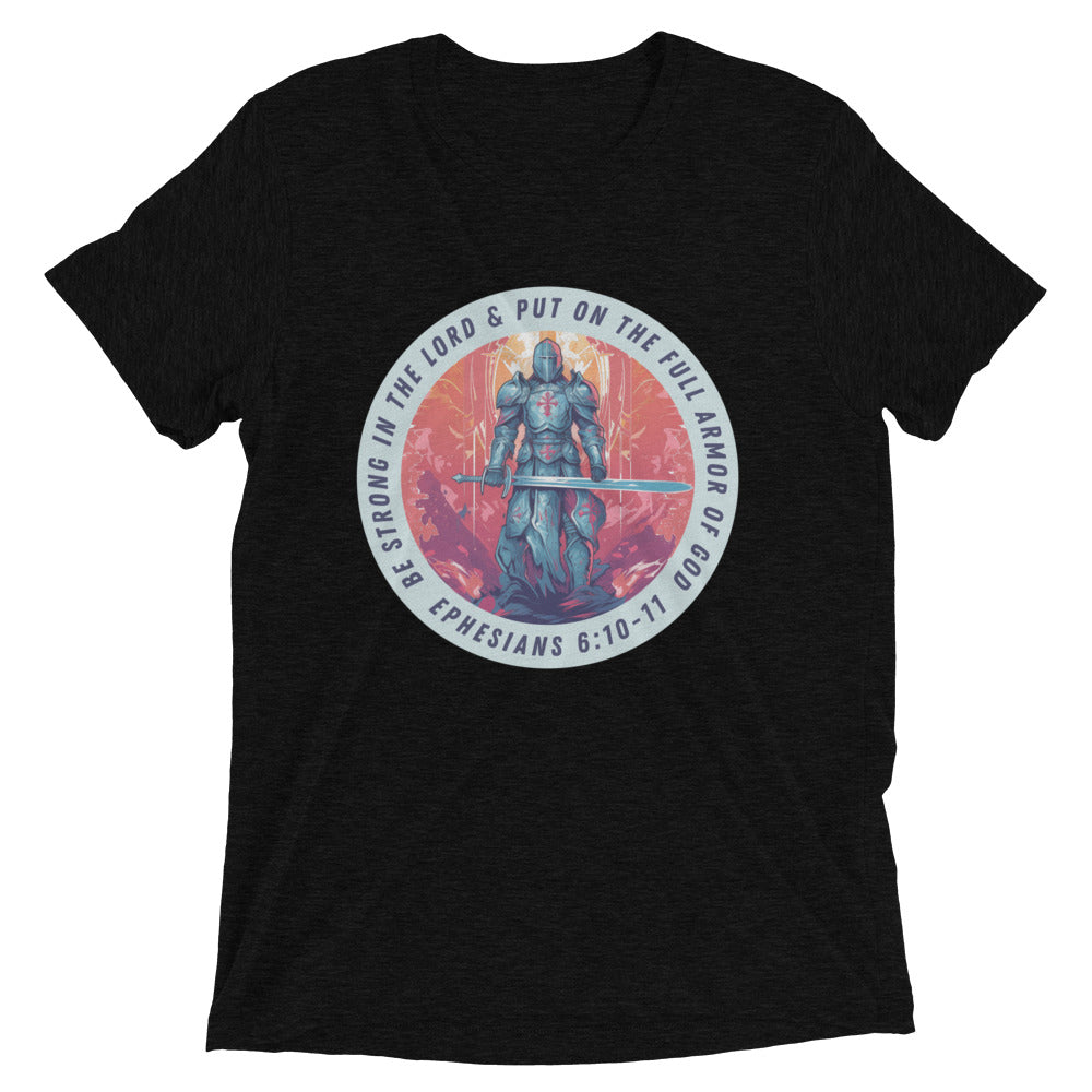 “Full Armor of God” Unisex Tri-Blend T-Shirt 2