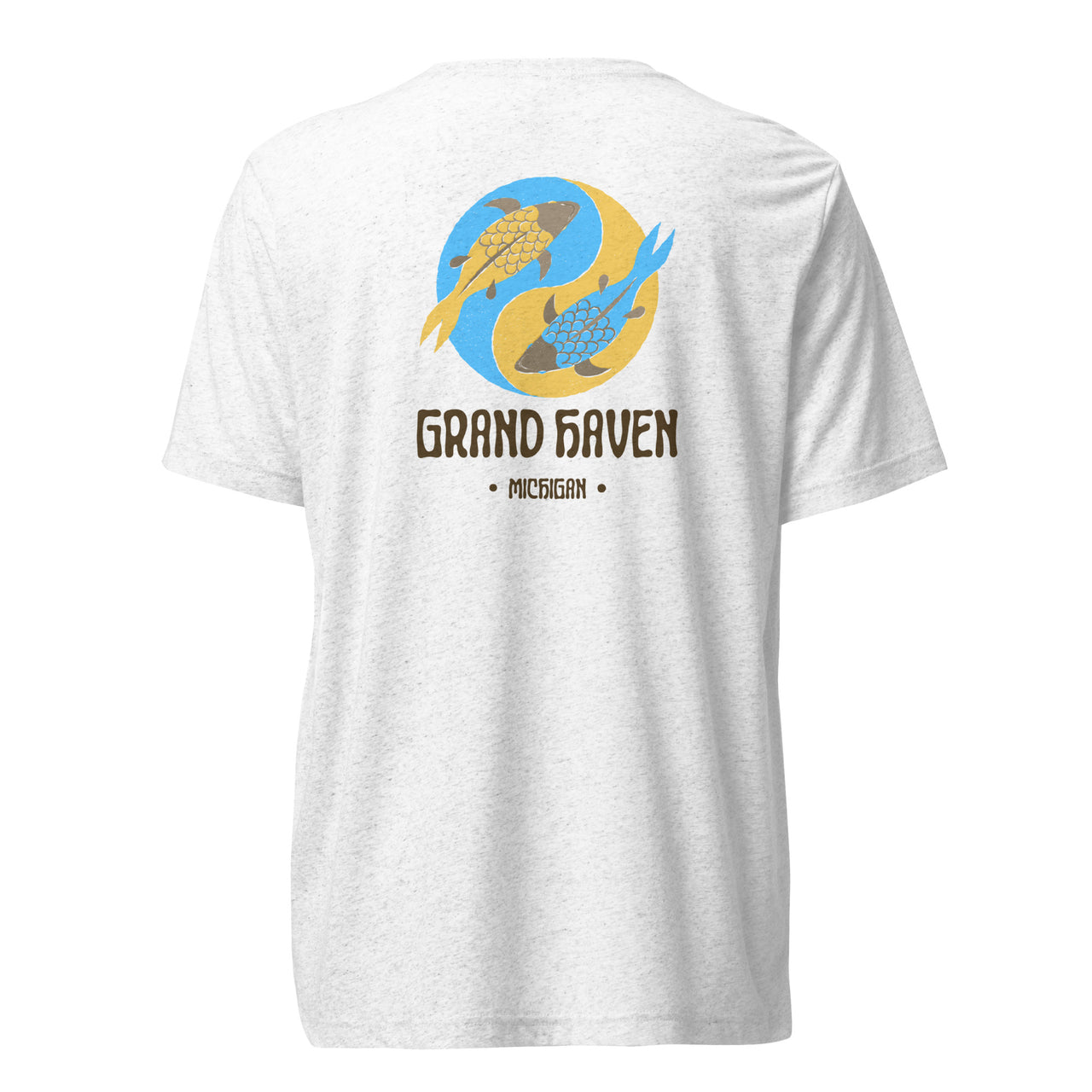 "Grand Haven Yin & Yang" Unisex Tri-blend T-shirt