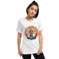 Thumbnail for “The Lord Fights for Me” Unisex Tri-Blend T-Shirt 2