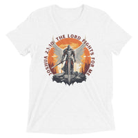 Thumbnail for “The Lord Fights for Me” Unisex Tri-Blend T-Shirt 2