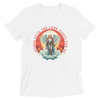 Thumbnail for “The Lord Fights for Me” Unisex Tri-Blend T-Shirt 3