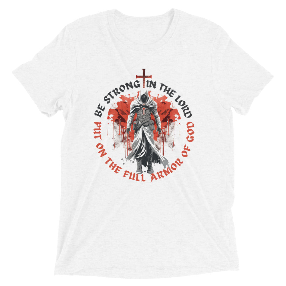 “Full Armor of God” Unisex Tri-Blend T-Shirt 1