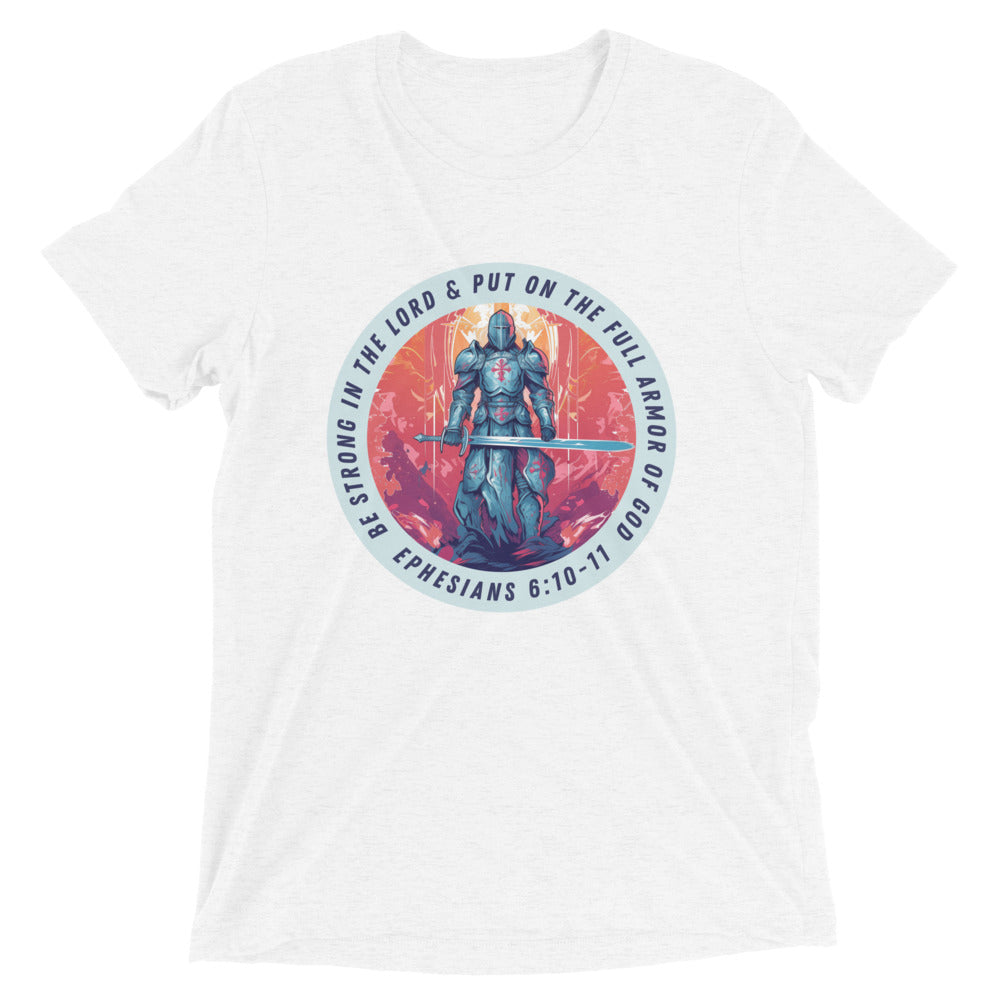 “Full Armor of God” Unisex Tri-Blend T-Shirt 2