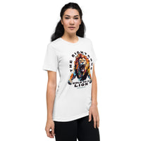 Thumbnail for “Bold as a Lion” Unisex Tri-Blend T-Shirt 5