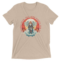 Thumbnail for “The Lord Fights for Me” Unisex Tri-Blend T-Shirt 3