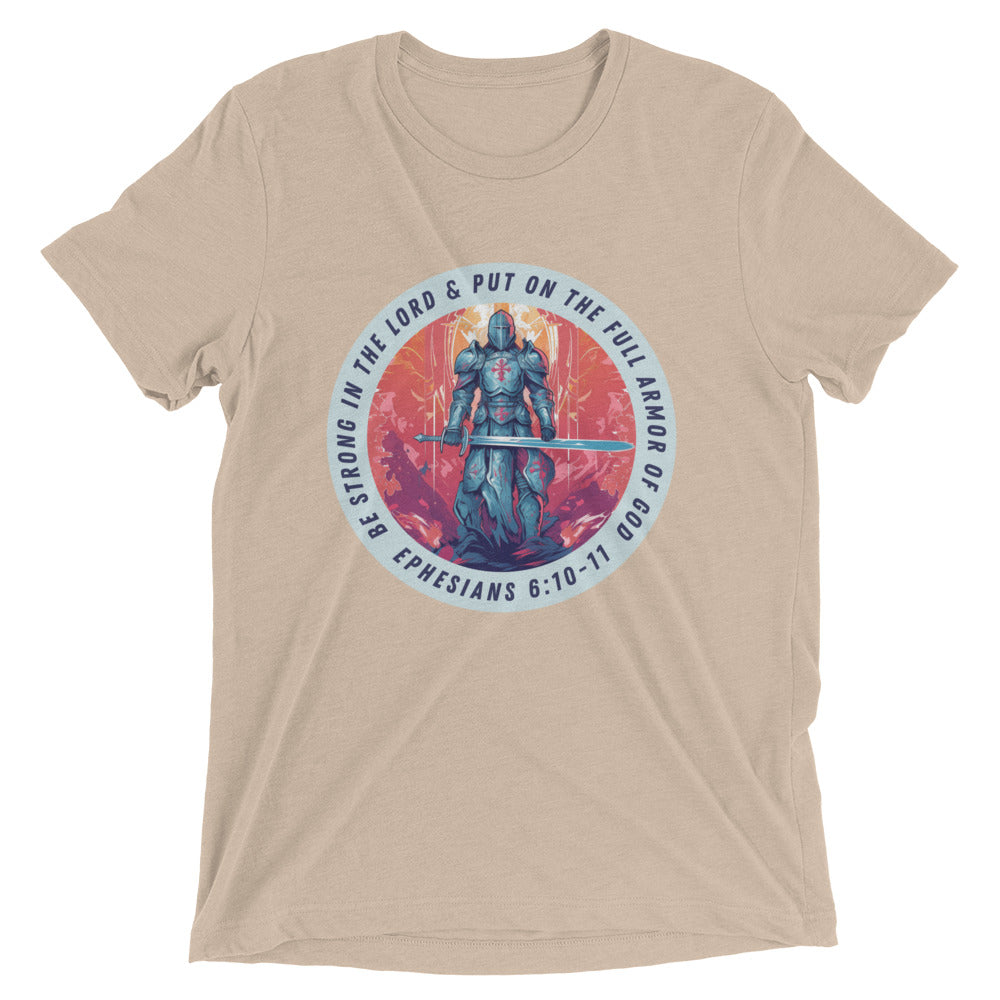 “Full Armor of God” Unisex Tri-Blend T-Shirt 2