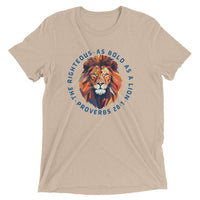 Thumbnail for “Bold as a Lion” Unisex Tri-Blend T-Shirt 3