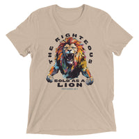 Thumbnail for “Bold as a Lion” Unisex Tri-Blend T-Shirt 5