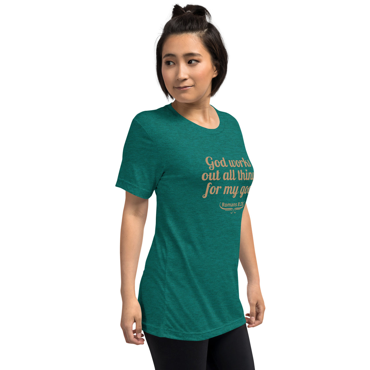 "All Things for my Good" Unisex Tri-Blend T-Shirt 1