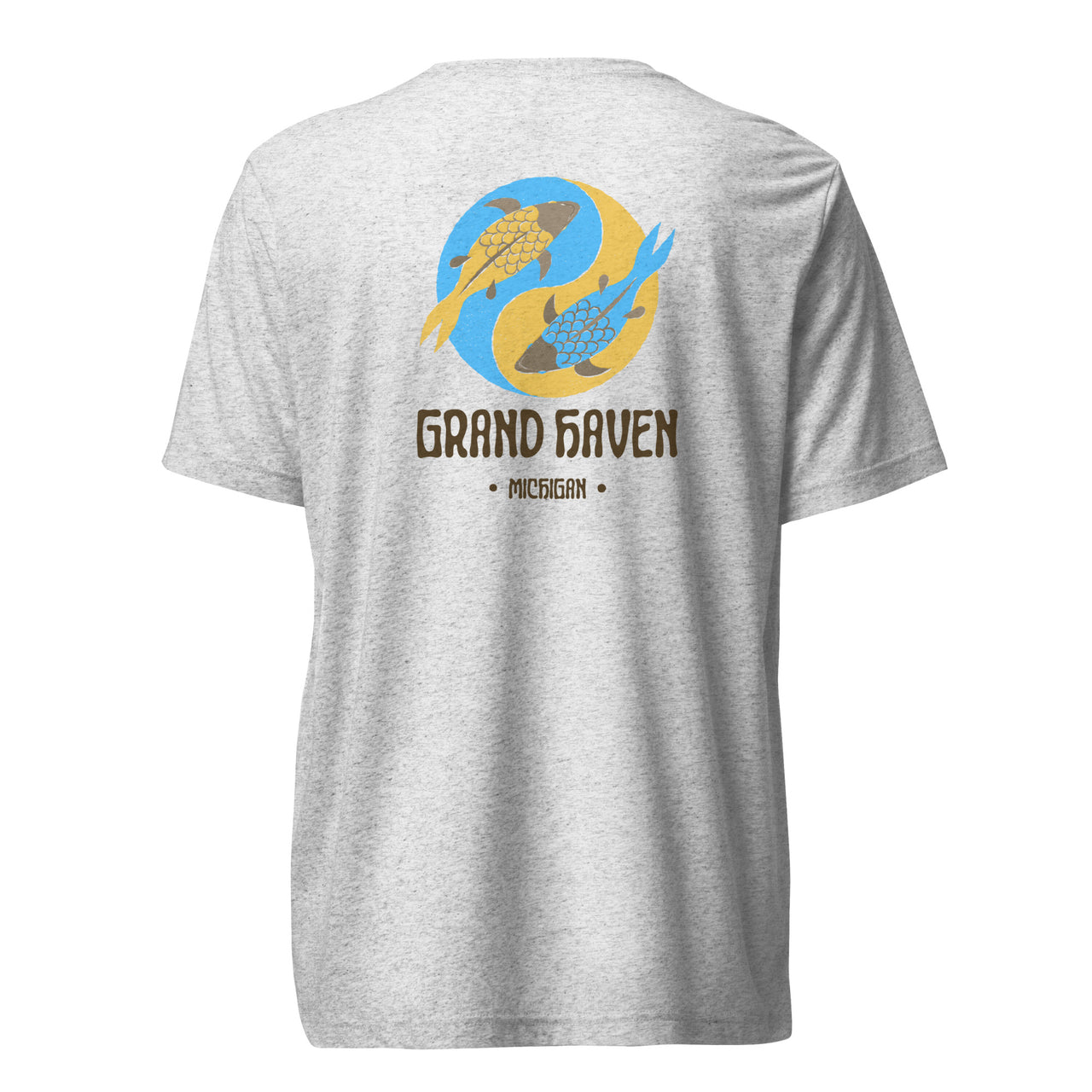 "Grand Haven Yin & Yang" Unisex Tri-blend T-shirt