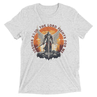 Thumbnail for “The Lord Fights for Me” Unisex Tri-Blend T-Shirt 2